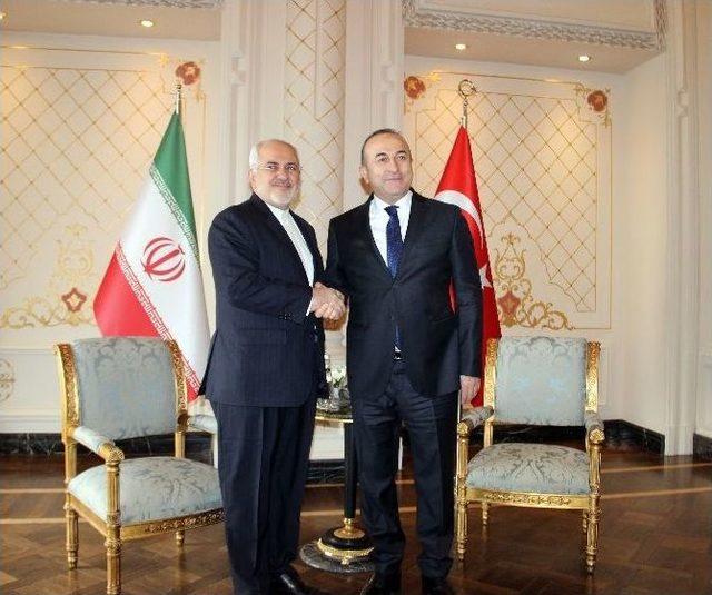 Dışişleri Bakanı &Ccedil;avuşoğlu, İran Dışişleri Bakanı Zarif İle Bir Araya Geldi 1