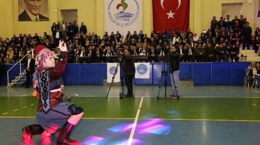 Pamukkale&rsquo;de &Ccedil;anakkale Şehitleri Anıldı