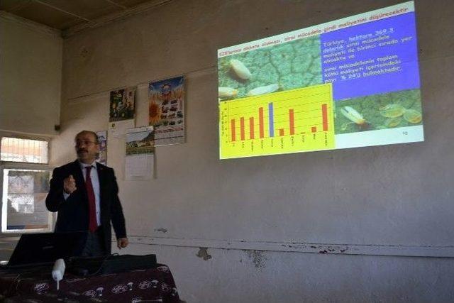 Balatlı &Ccedil;ift&ccedil;iler Pamuk Konusunda Bilgilendirildi 1