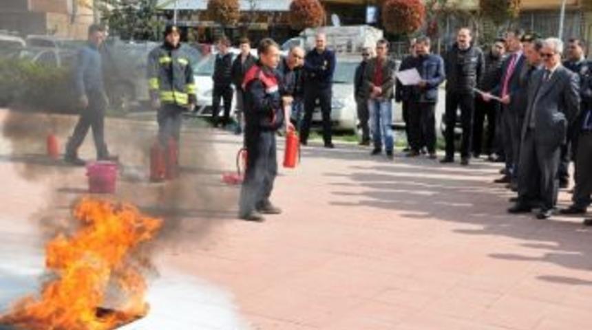 Altınova Kaymakamlığı&rsquo;nda Yangın Tatbikatı