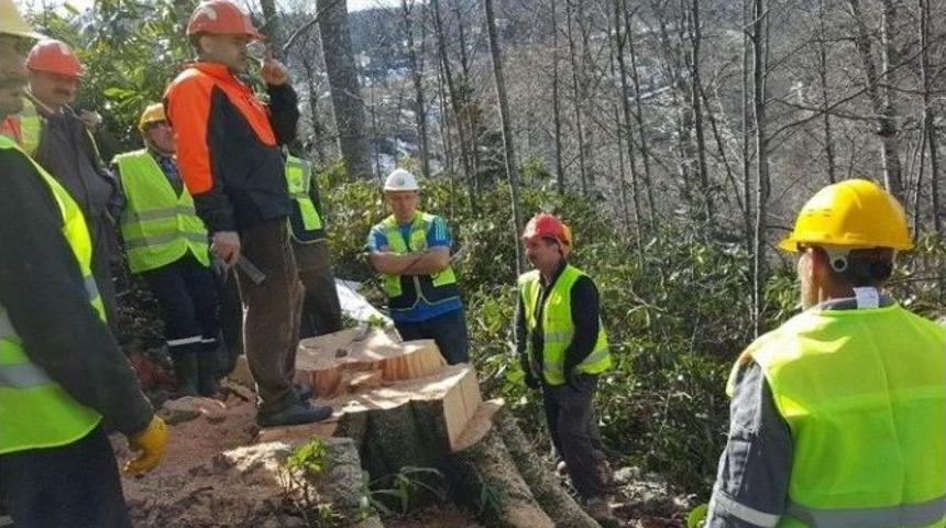 Arazide Eğitim Tatbikatı Yapıldı