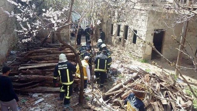 Malatya’da Göçük: 1 Yaralı