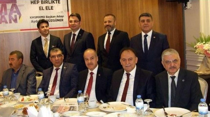 Aydoğan D&uuml;zg&uuml;ner Smmmo&rsquo;ya Adaylığını A&ccedil;ıkladı