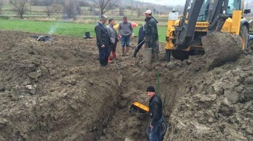 Hisarcık İ&ccedil;me Suyu Şebekesinde Arıza