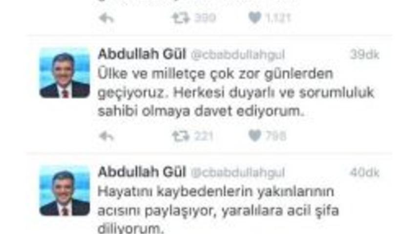 Abdullah G&uuml;l, İstiklal&rsquo;deki Ter&ouml;r Saldırısını Lanetledi
