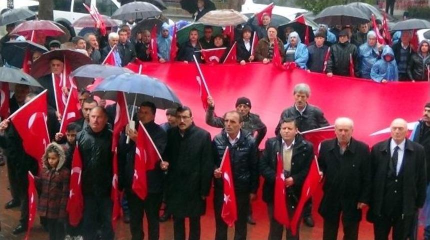 Ispartalı Muhtarlardan Ter&ouml;re Lanet Y&uuml;r&uuml;y&uuml;ş&uuml;