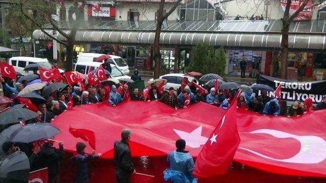 Ispartalı Muhtarlardan Ter&ouml;re Lanet Y&uuml;r&uuml;y&uuml;ş&uuml; 1