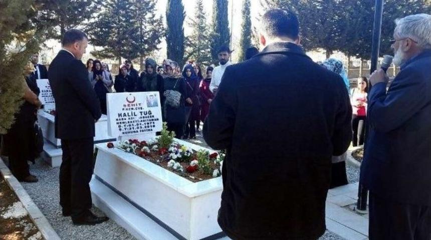 Şehitlikte Hatim Duası Yapıldı