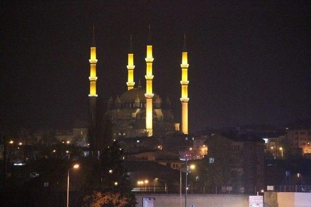 Tarihi Selimiye Camii’nde ’iklim Değişikliği’ Eylemi