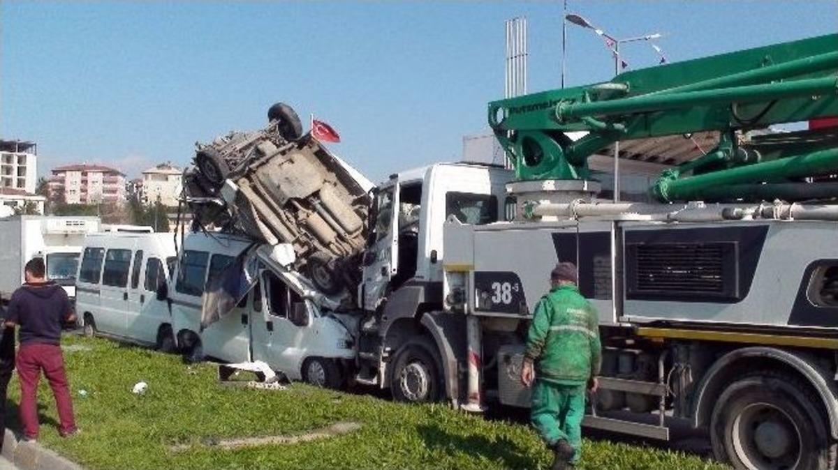 Beton Mikseri Dehşet Sa&ccedil;tı