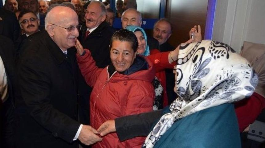 Tbmm Başkanı Kahraman&rsquo;ı Hemşehrileri Yalnız Bırakmadı