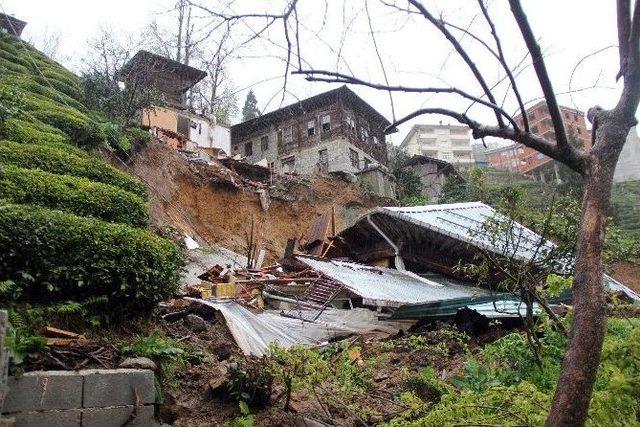 Rize’de Heyelan 1