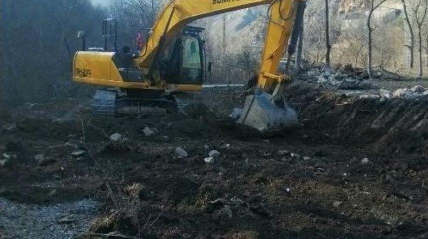 B&uuml;y&uuml;kşehir, Kırsalda Yol Yapıyor