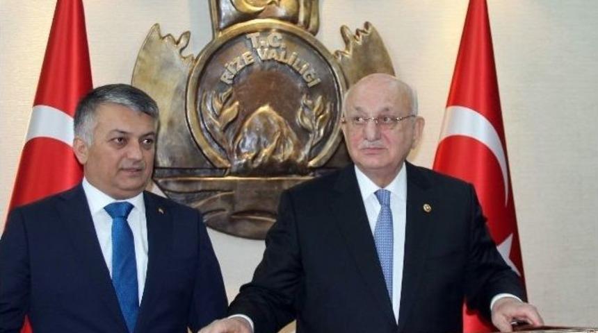 Tbmm Başkanı Kahraman Memleketi Rize&rsquo;de