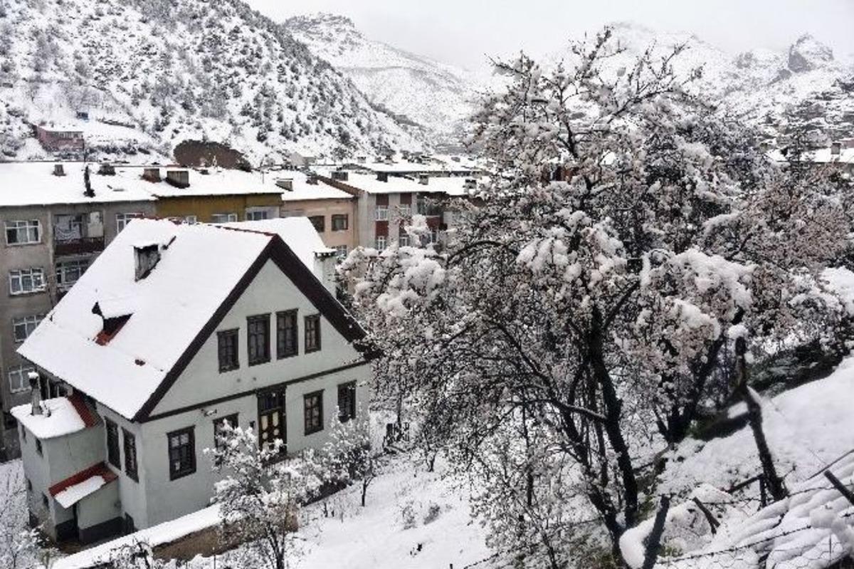 G&uuml;m&uuml;şhane&rsquo;de Kar Yağışı