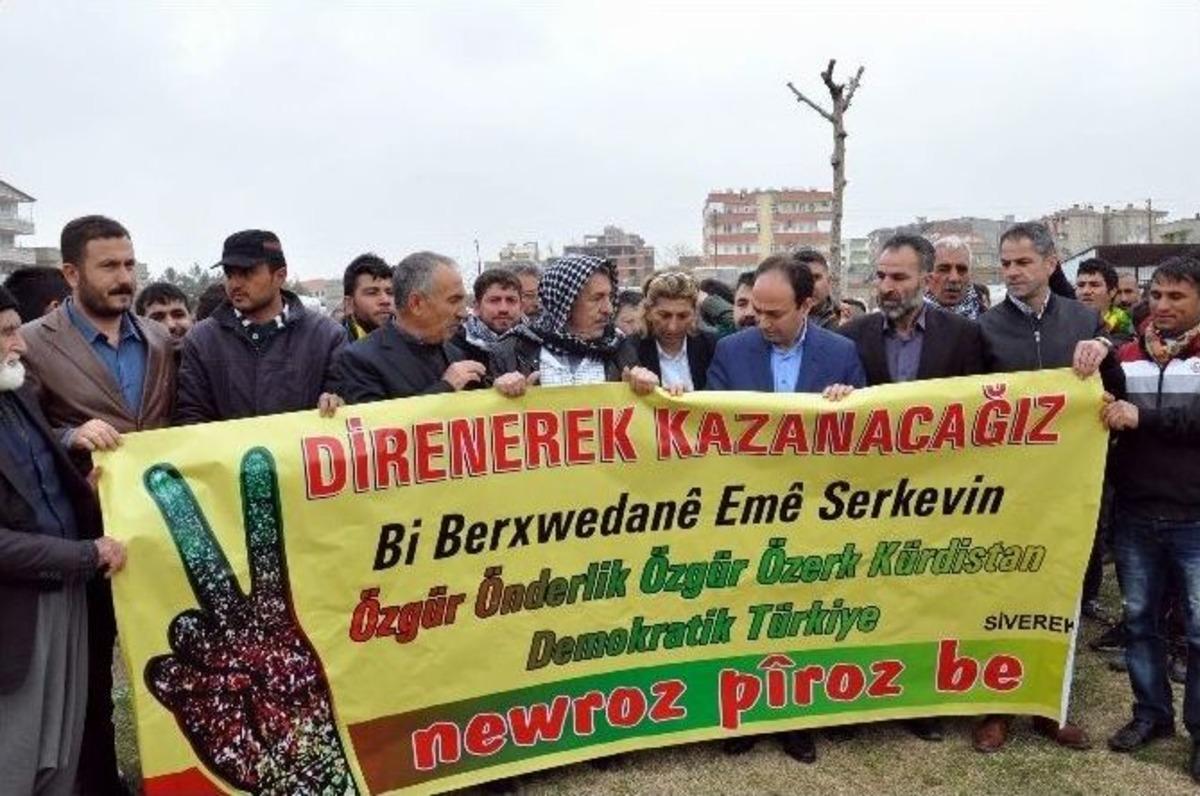 Siverek&rsquo;te İzinsiz Nevruz Kutlamasında Gerginlik