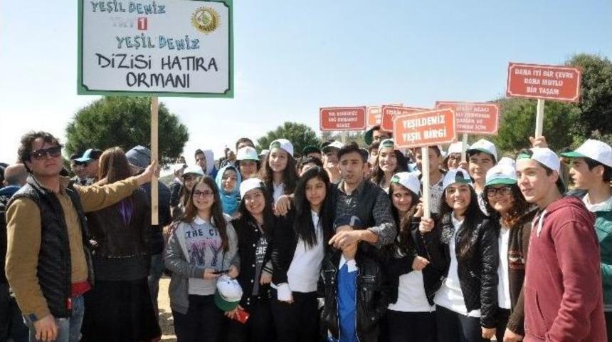 Yeşil Deniz Dizisi Oyuncularından Hatıra Ormanı