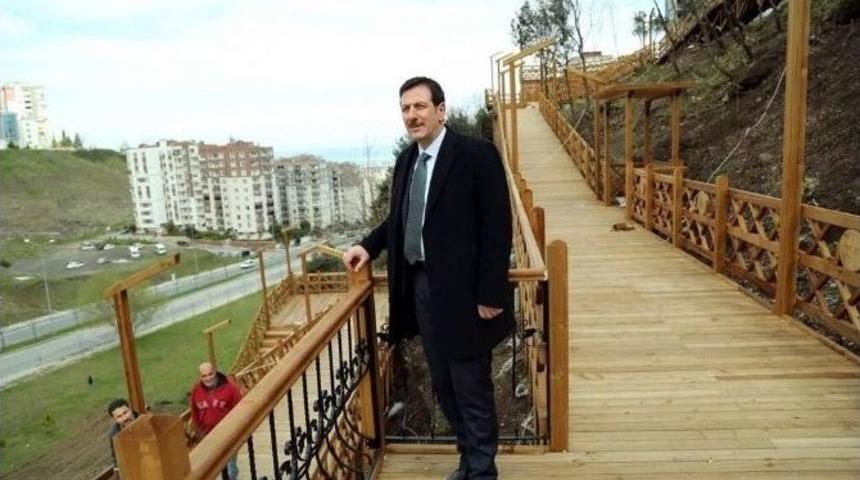 &rsquo;ahşap Y&uuml;r&uuml;y&uuml;ş Yolu&rsquo; İlgi &Ccedil;ekiyor