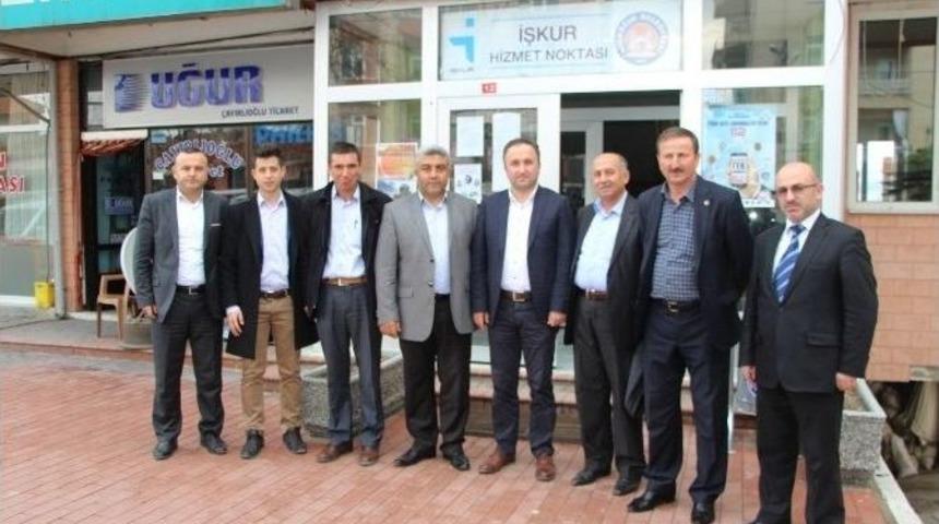 Coşkun Esen&rsquo;den Başkan &Ccedil;alışkan&rsquo;a Veda Ziyareti