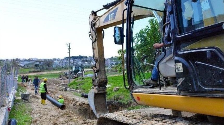 Serik&rsquo;te Kanalizasyon &Ccedil;alışmaları