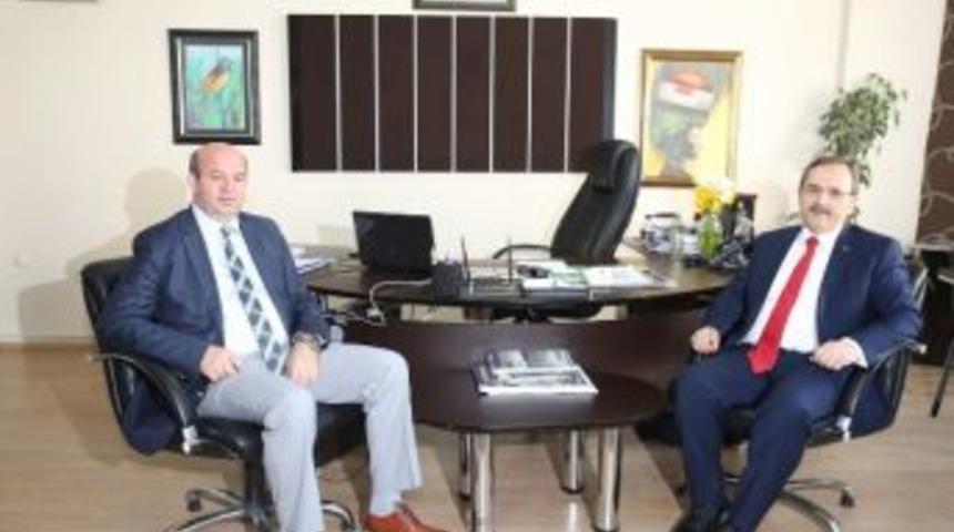 Bafra Belediye Başkanı Şahin&rsquo;den Adapazarı Belediyesi&rsquo;ne Ziyaret