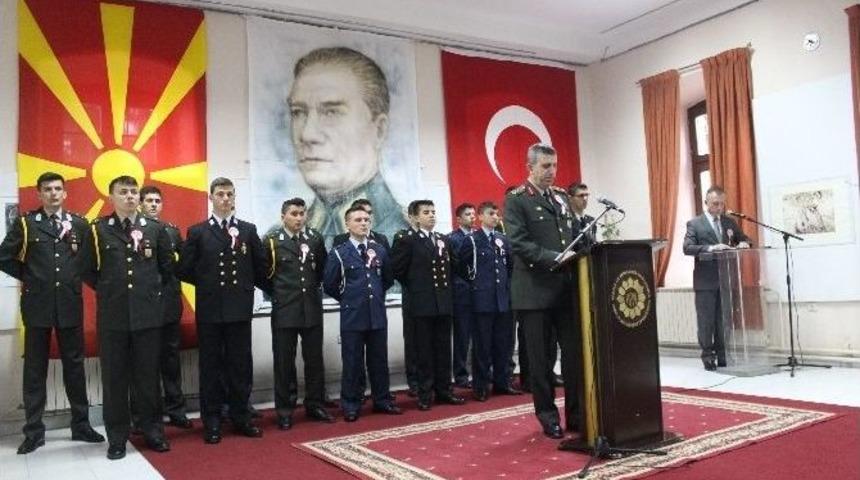 Atat&uuml;rk&rsquo;&uuml;n Manastır Askeri İdadisi&rsquo;nden Mezuniyetinin 117. Yıl D&ouml;n&uuml;m&uuml; Nedeniyle Anma T&ouml;reni