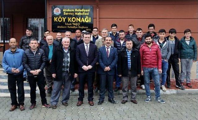 Taş&ccedil;ı&rsquo;yı K&ouml;y Konağında Ağırladılar 1