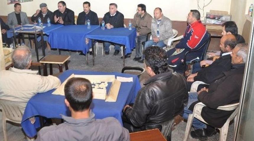 Tarım Ve Hayvancılık Heyeti &Ccedil;ift&ccedil;ilerle İstişare Yaptı