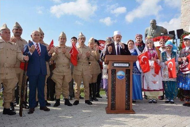 B&uuml;y&uuml;k&ccedil;ekmeceli Muhtarlar, &Ccedil;anakkale&rsquo;nin Ruhunu Yaşatıyor 1