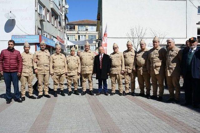 B&uuml;y&uuml;k&ccedil;ekmeceli Muhtarlar, &Ccedil;anakkale&rsquo;nin Ruhunu Yaşatıyor 2