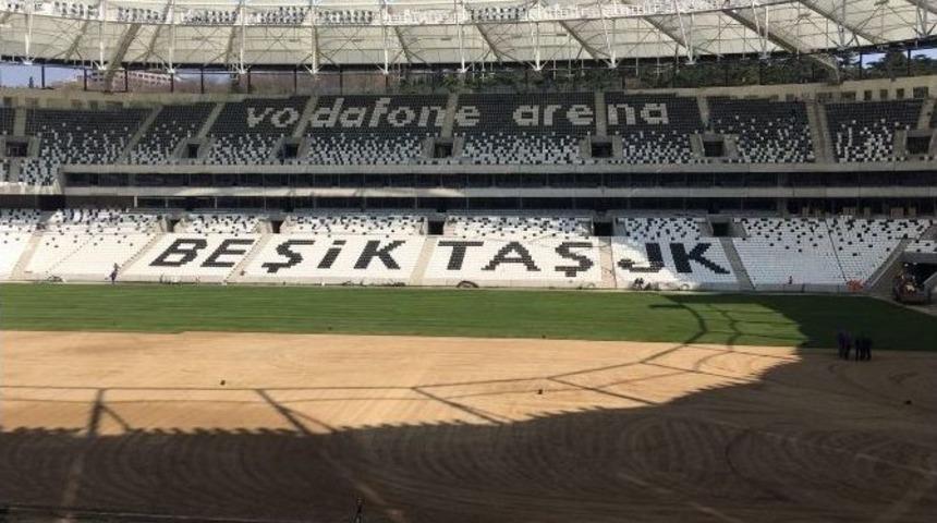 Vodafone Arena&rsquo;da &Ccedil;im Serme İşlemi S&uuml;r&uuml;yor