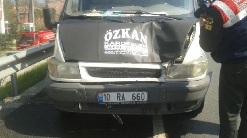 Balıkesir&rsquo;de Trafik Kazası: 1 &Ouml;l&uuml;