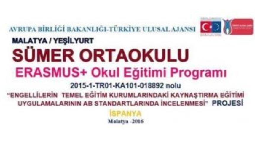S&uuml;mer Ortaokulu Avrupa Yolunda