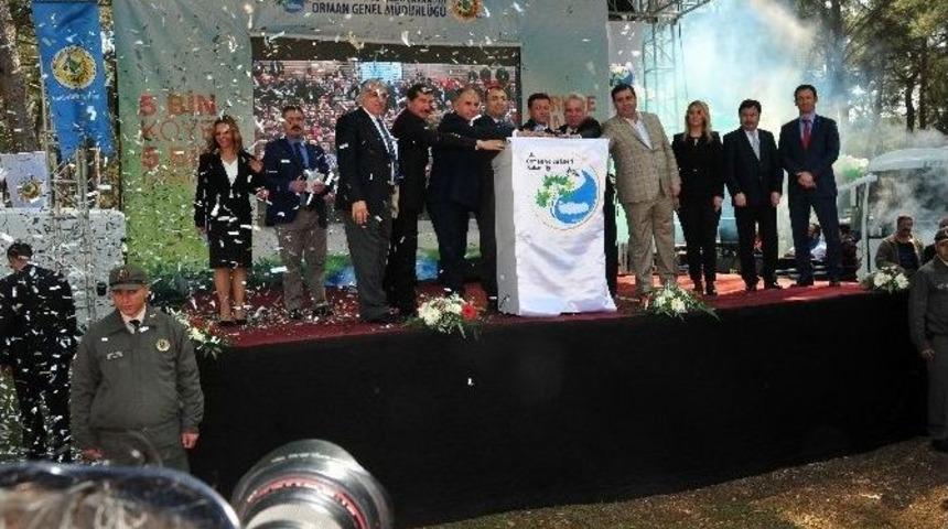 Cumhurbaşkanı Erdoğan&rsquo;ın Katılımıyla İzmir&rsquo;e Fidanlar Dikildi
