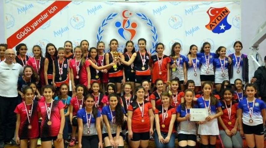 Aydın&rsquo;da Okullararası Voleybol Şampiyonları Belli Oldu