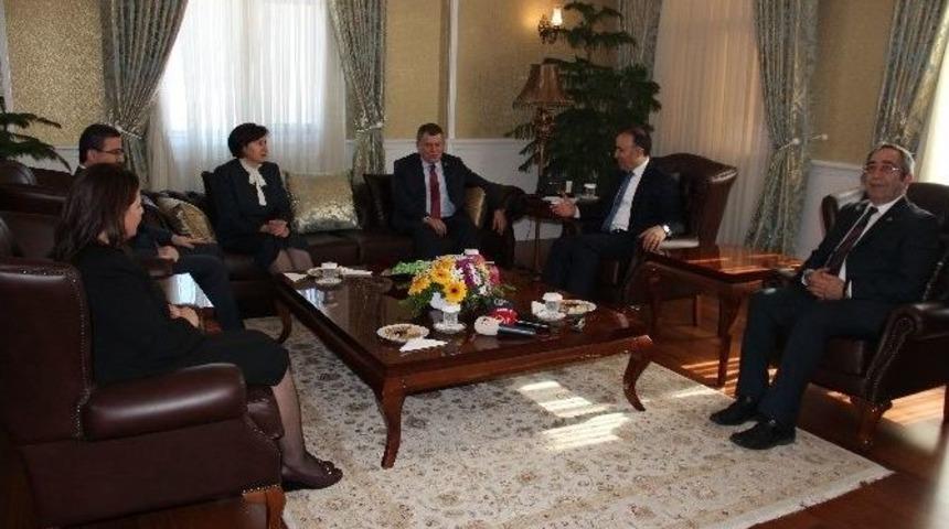 Yargıtay Ve Danıştay Başkanlarından Vali Altıparmak&rsquo;a Ziyaret