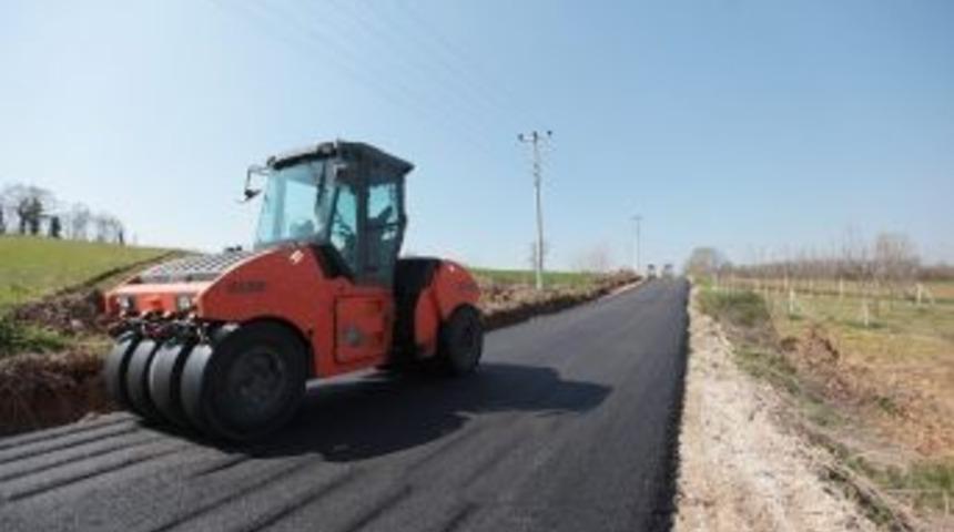 B&uuml;y&uuml;kşehir Asfalt &Ccedil;alışmalarına Devam Ediyor