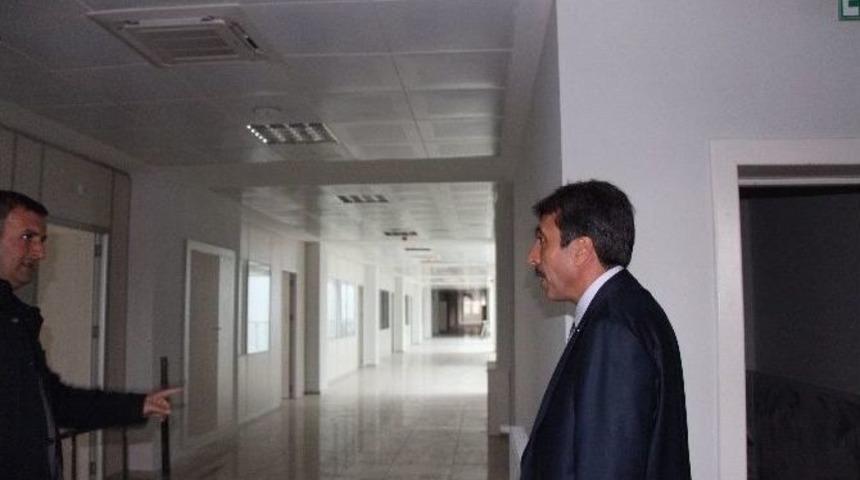 Sgk İl M&uuml;d&uuml;r&uuml; Bilal Doğan Yeni Hizmet Binasında İncelemelerde Bulundu