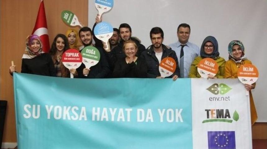 &Ccedil;evre Kul&uuml;b&uuml; Ve Gen&ccedil; Tema&rsquo;dan Belgesel Film G&ouml;sterimi