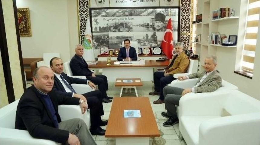 Samsunspor&rsquo;dan Başkan Tok&rsquo;a Teşekk&uuml;r Ziyareti