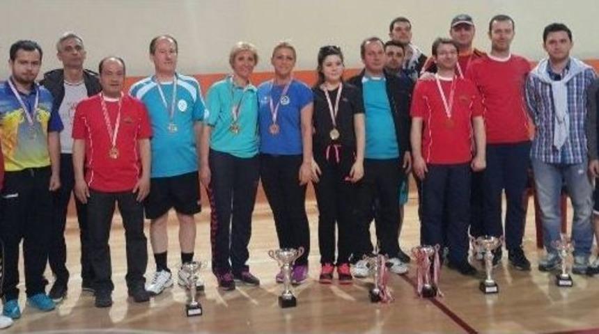 Edirne&rsquo;de Kurumlararası Masa Tenisi Sonu&ccedil;ları