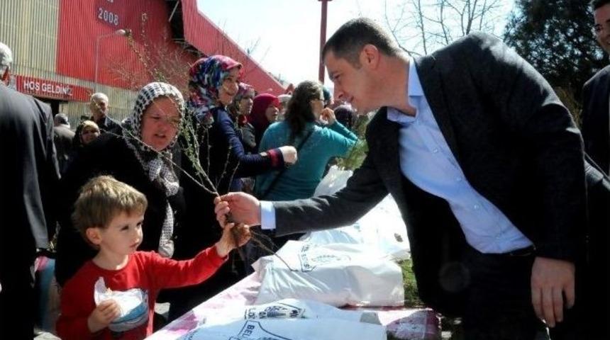 &Ccedil;an&rsquo;da Her Eve Meyve Fidanı Dağıtıldı