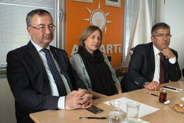 Milletvekili Nihat &Ouml;zt&uuml;rk Ve Hasan &Ouml;zyer Bodrum Basını İle Buluştu 1