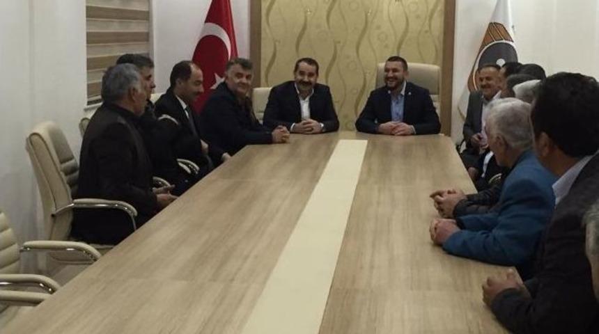 A&ccedil;ıkg&ouml;z, Kaymaklı Belediyesini Ziyaret Etti