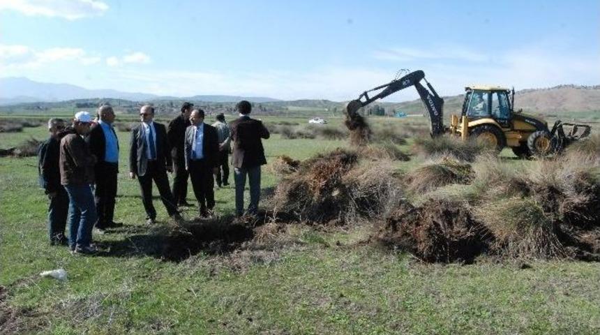 Kahramanmaraş’ta Mera Islahına 3 Milyon Lira Harcandı