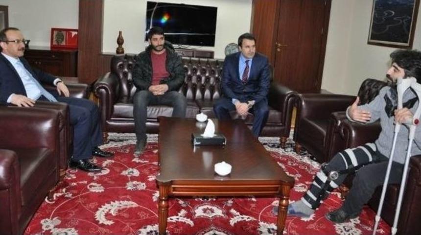 Tır Şof&ouml;r&uuml;nden Vali Yavuz&rsquo;a Teşekk&uuml;r Etti