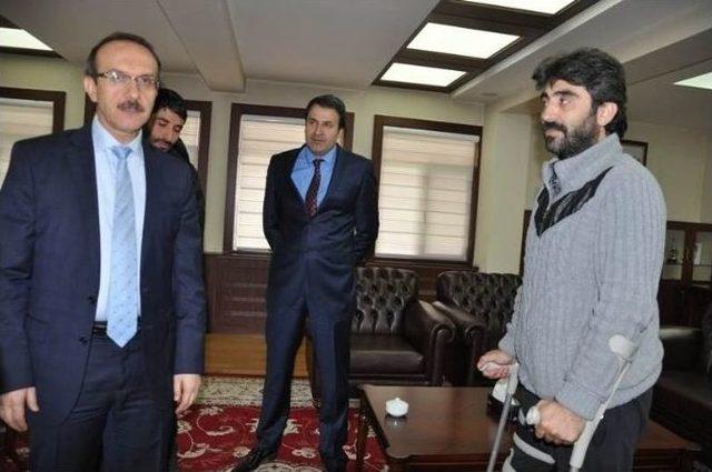 Tır Şof&ouml;r&uuml;nden Vali Yavuz&rsquo;a Teşekk&uuml;r Etti 1