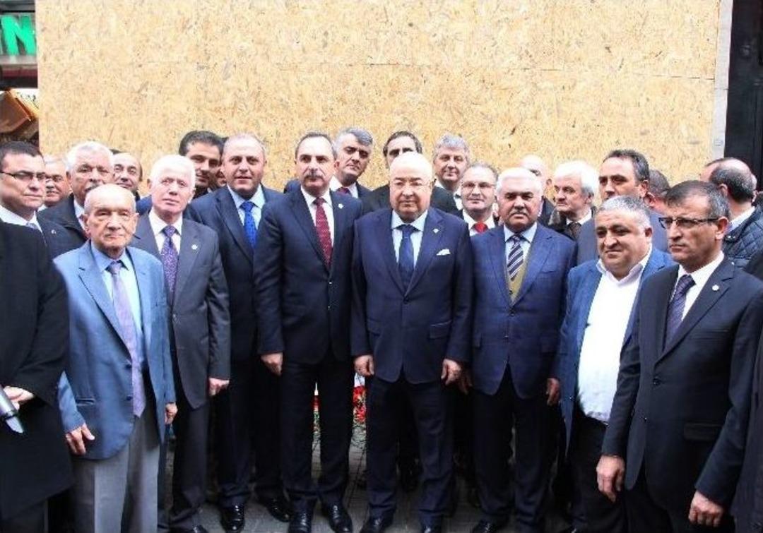 Esnaf Odasından Beyoğlu Esnafına Taziye Ziyareti