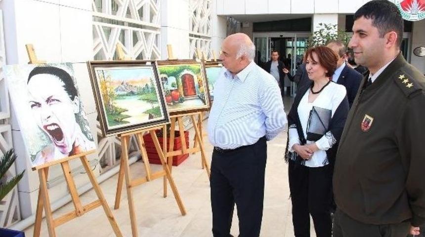 Amat&ouml;r Sanat&ccedil;ılar D&ouml;şemealtı&rsquo;nda Sergi A&ccedil;tı