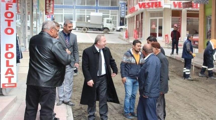 Sungurlu Belediyesinden Parke &Ccedil;alışması